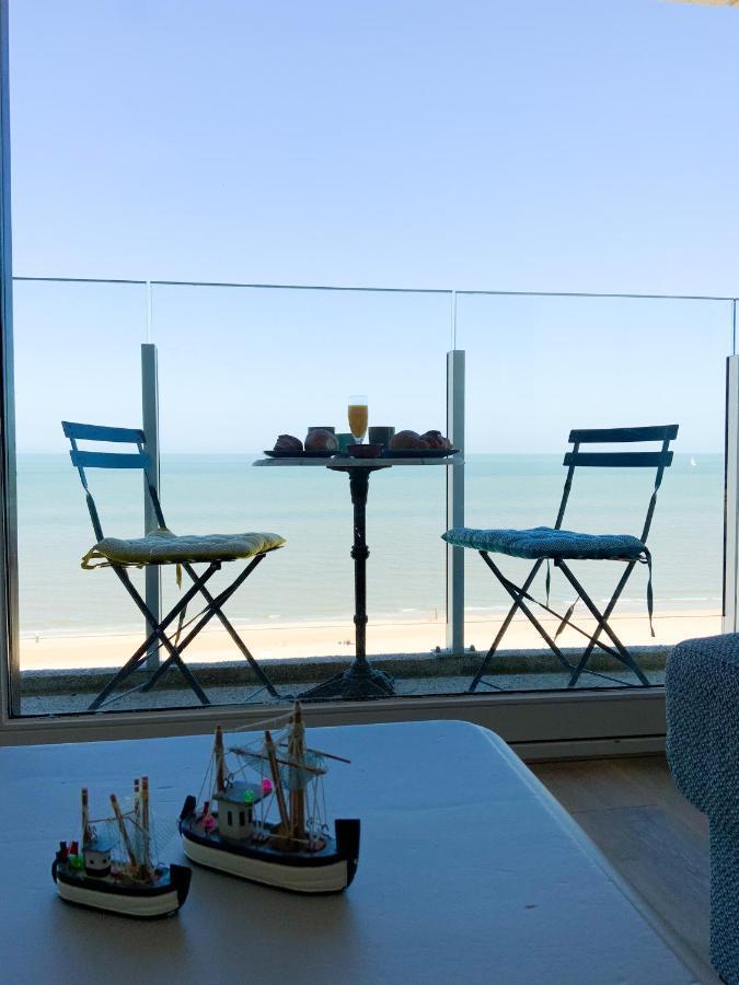 Genieten Van De Vlaamse Kust Met Prachtig Zeezicht De Haan Exterior foto